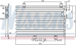 NISSENS 94208 Condenser, air conditioning for ALFA ROMEO, FIAT