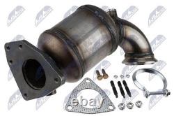 NTY KAT-PL-017 Catalytic Converter for Alfa Romeo Fiat Opel Saab Euro 4 New
