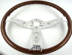 Original Peretti 390mm Contour Wooden Steering Wheel Beautiful! Alfa Romeo Fiat. 7th