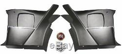 Pair Cover Case For Fiat 124 Spider Maps Floor 66-85 Black Right To Left