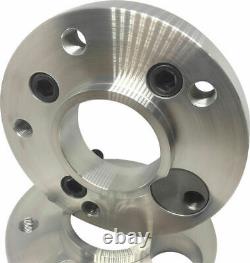 Pcd Adapters 20mm Alfa Romeo Fiat 4x98 To 5x100 Fit Audi Vw Wheels