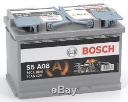 S5a08 Bosch Car Battery 70a / H-760a