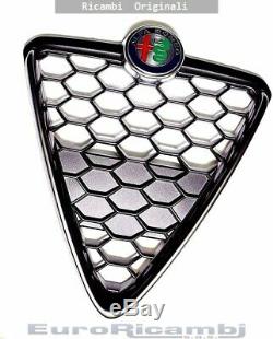 Scudo Honeycomb Grid With Black Frame Alfa Romeo Giulietta 16 Oe