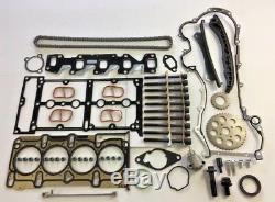 Set Bolts Cylinder Head Kit Chain Distribution 1.3 Jtd Multijet Punto