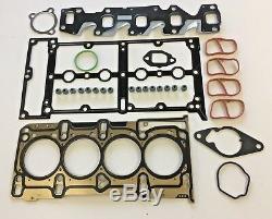 Set Bolts Cylinder Head Kit Chain Distribution 1.3 Jtd Multijet Punto