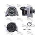 Sidat A12de0138 Alternator For Alfa Romeo Fiat Ford Lancia