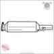 Sigam Exhaust Particulate Filter For Alfa Romeo Mito Fiat Grande Punto D