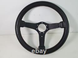 Sport Steering Wheel OBA Alfa Romeo Spider Fiat 131 Ritmo Abarth Fulvia 37 Cm Leather