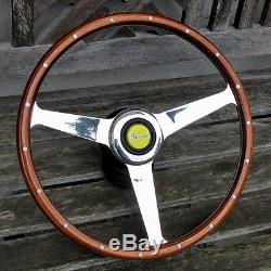 Steering Wheel Wood Ferrari Dino Alfa Romeo Fiat Abarth Lancia & Others