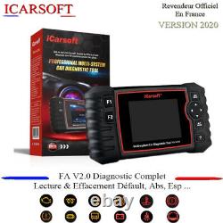 Suitcase Diagnostic Pro Icarsoft Fa V2.0 Alfa Romeo And Fiat Version 2020