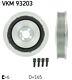Vkm 93203 Damper Pulley For Alfa Romeo, Fiat, Holden, Lancia, Opel, Saab