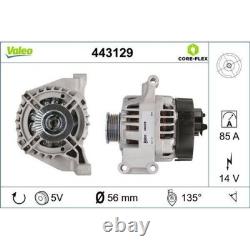 Valeo Alternator 443129 Valeo Core-flex for Alfa Romeo Fiat Ford Lancia