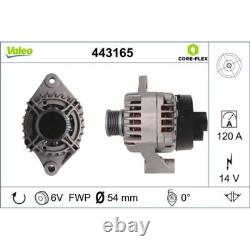 Valeo Alternator 443165 Valeo Core-Flex for Alfa Romeo Chrysler Fiat Lancia