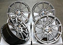 Wheels 18 Alloy Cruize Turbine Hyper Silver 5x108 Twisted Rays 18 Inches