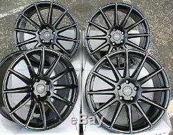 Wheels Alloy X Black Ayr April 18 To 02 5x98 Alfa Romeo 147 156 164 Gt Fiat 500l