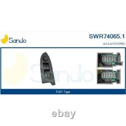 Window Regulator Switch Sando SWR74065.1 for Alfa Romeo Fiat Front Left