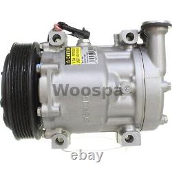 Woospa Compressor, Air Conditioning for ALFA ROMEO FIAT LANCIA 10550106