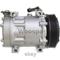 Woospa Compressor, Air Conditioning for ALFA ROMEO FIAT LANCIA 10550106