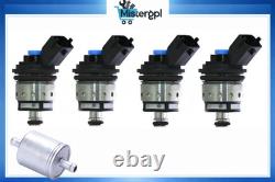 4 Injecteur GPL LANDI RENZO Tête Bleue Attaque MTA FIAT ALFA ROMEO LANCIA