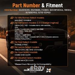 4PC Injecteur de carburant For Alfa Romeo MITO Fiat PANDA (169) 1.3 D Multijet