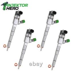 4x 0445110243 Bosch Alfa Romeo Fiat Opel Astra H 1.9 CDTI 55198218