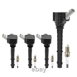 4x Bobine D'Allumage + 4x Bougie pour Alfa Romeo Giulietta Mito 955 Fiat 500X