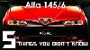 5 Things You Didn T Know About The Alfa Romeo 145