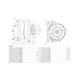As-pl Alternateur A4039 Pour Alfa Romeo Fiat Lancia Seat Iveco 038520131a