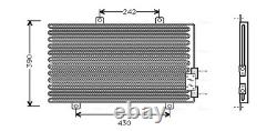 AVA QUALITY COOLING AL5063 Condenseur, climatisation pour ALFA ROMEO, FIAT