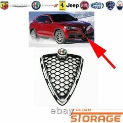 Alfa Romeo Stelvio Panneau Gris Orrnement Grille Neuf Original 156108638