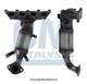 Bm Catalysts Catalyseur Avant Entre Autres Pour Alfa Romeo, Fiat