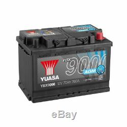 Batterie YUASA YBX9096 AGM 12V 70AH 760A