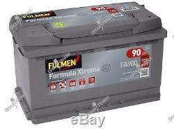 Batterie dÃ©marrage voiture Fulmen FA900 12v 90ah 720A Livraison express