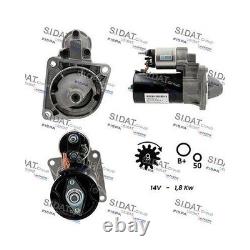 Démarreur Sidat S12BH0007 pour Alfa Romeo Fiat Lancia