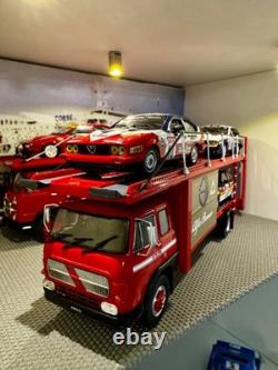 ENSEMBLE CAMION FIAT 673 N + 3 ALFA ROMEO GTV Tour de Corse 1/43
