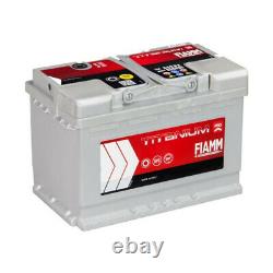 Fiamm Batterie Démarrage Voiture Titane Pro L3 74Ah Ampère 680A (Fr) De Allumage