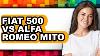 Fiat 500 Vs Alfa Romeo Mito Full Comparison