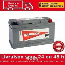 Hankook 60038 Batterie de Démarrage Pour Voiture 12V 100Ah 354 x 174 x 190mm