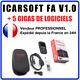 Icarsoft Fa V1.0 Valise Diag Pro Obd2 Pour Fiat + Alfa Roméo Multidiag