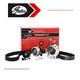 Kit Courroie De Distribution Gates + Pompe à Eau Adapté À Alfa Romeo Fiat Opel