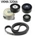 Kit De Courroie Multi-cannelée Vkma 32066 Skf Pour Alfa Romeo Fiat