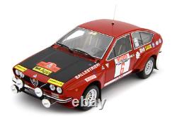 LAUDORACING-MODELS 118 Alfa Romeo Alfetta Gr. 2 Rally dell'Elba 1975 LM199B