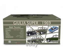 LAUDORACING-MODELS 118 Alfa Romeo Giulia Super 1969 Carabinieri LM218A-PO