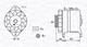 Magneti Marelli 063321044010 Alternateur Pour, Alfa Romeo, Fiat, Iveco, Lancia