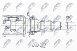 NTY NPW-AR-009 Jeu de joints, arbre de transmission pour ALFA ROMEO, FIAT, LANCIA