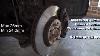 Replacing Or Changing Brake Discs Rotors Lancia Delta Alfa Romeo Mito Fiat Bravo