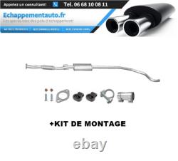 Silencieux intermédiaire Alfa Romeo Mito 1.4 / Fiat Grande Punto 1.4i 16V