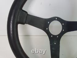 Volant Sportif OBA Alfa Romeo Spider Fiat 131 Ritmo Abarth Fulvia 37 Cm Cuir