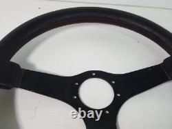 Volant Sportif OBA Alfa Romeo Spider Fiat 131 Ritmo Abarth Fulvia 37 Cm Cuir