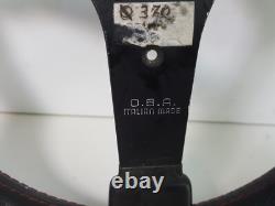 Volant Sportif OBA Alfa Romeo Spider Fiat 131 Ritmo Abarth Fulvia 37 Cm Cuir